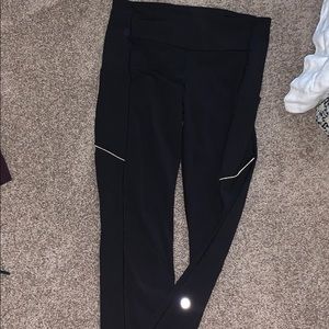 Lulu lemon black running leggings